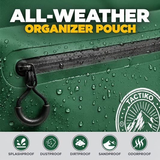 3L Splash-Resistant Gear Pouch (Green)