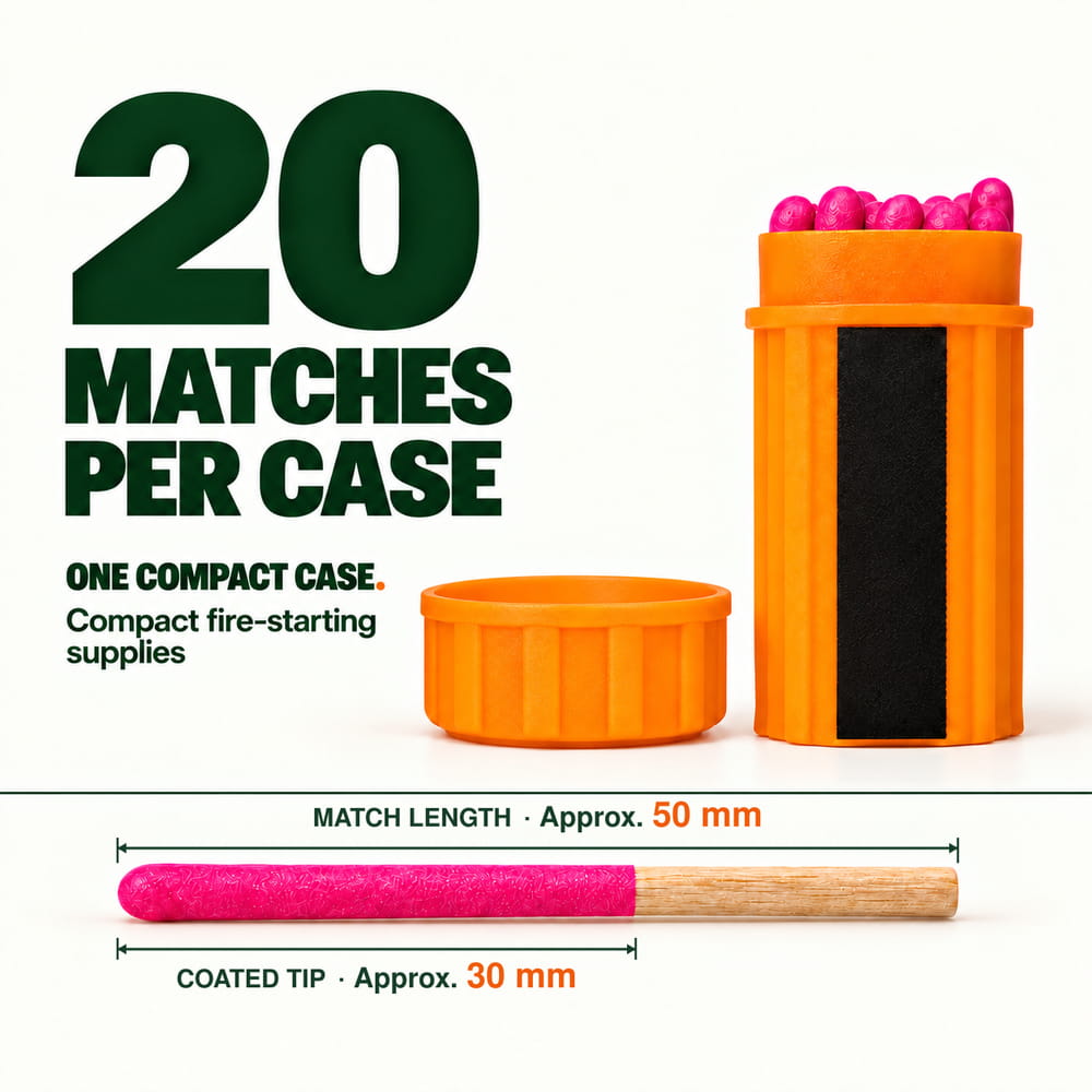 Waterproof Windproof Storm Matches