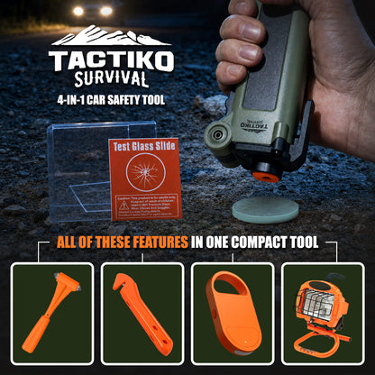 4-in-1 Car Safety Tool