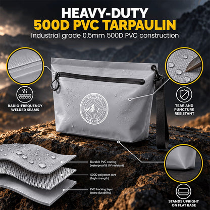 3L Splash-Resistant Gear Pouch (Gray)