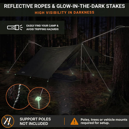 Waterproof Survival Tarp & Shelter