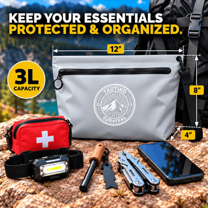 3L Splash-Resistant Gear Pouch (Gray)