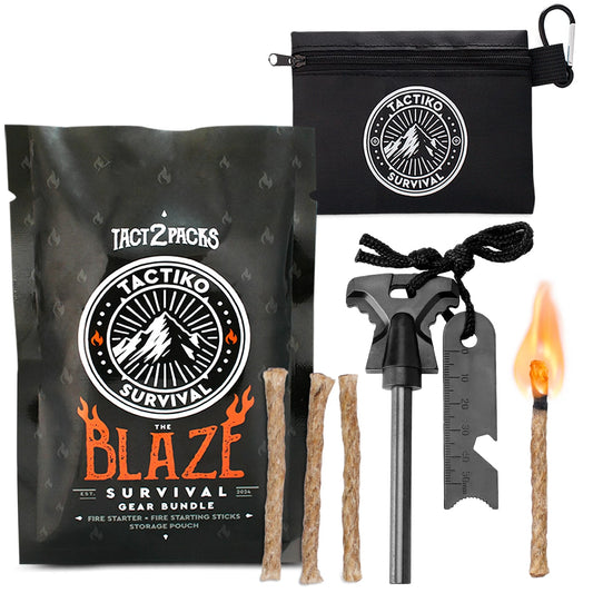 fire starter flint steel kit rod magnesium camping survival ferro firestarter striker gift men under 50campfires tool hiking emergency outdoor portable gear bug out prepper sticks waterproof essentials doomsday prep hunting off grid backpacking survivor faro prepping strike reusable accessories
