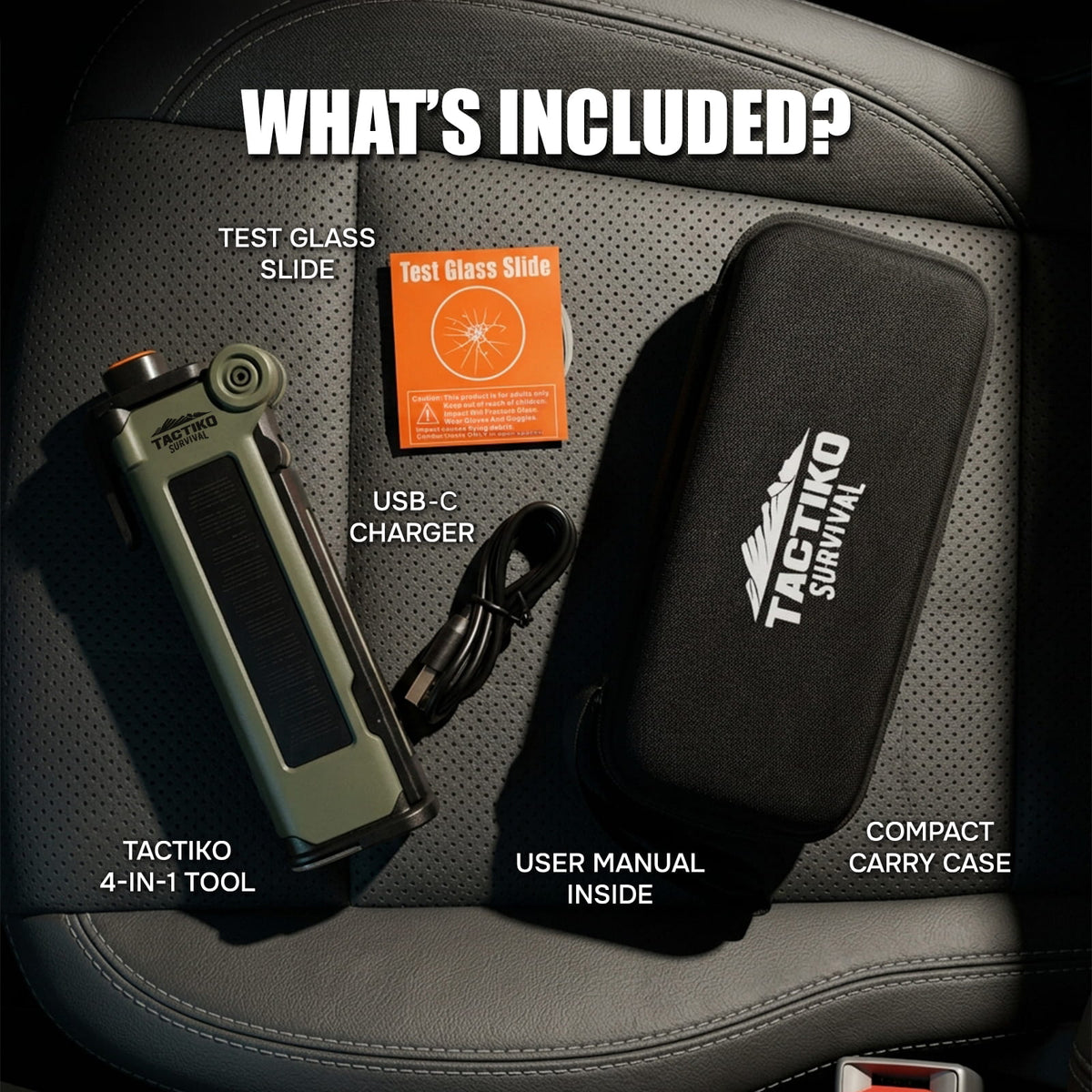 4-in-1 Car Safety Tool
