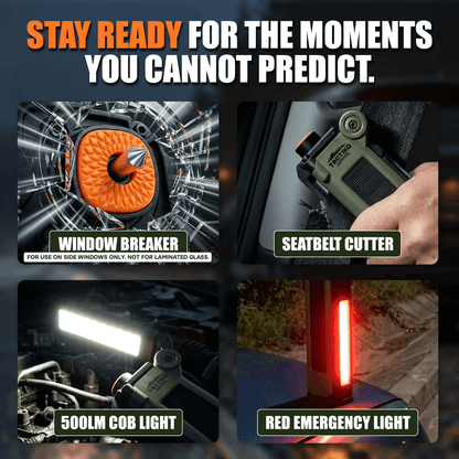 4-in-1 Car Safety Tool