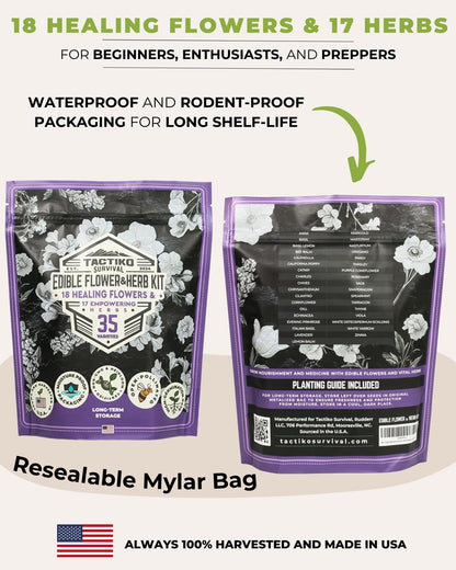 herb seed kit packaging