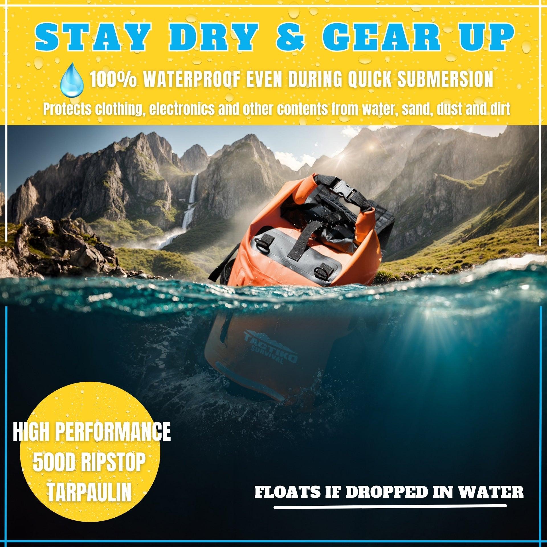 floating dry bag waterproof