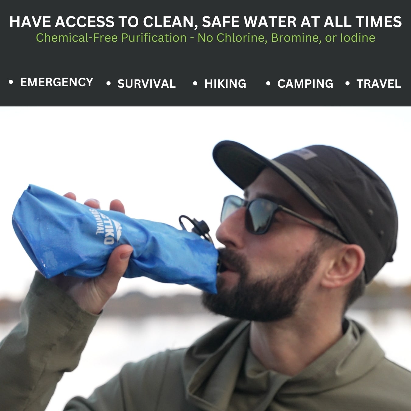 water bottles for survival