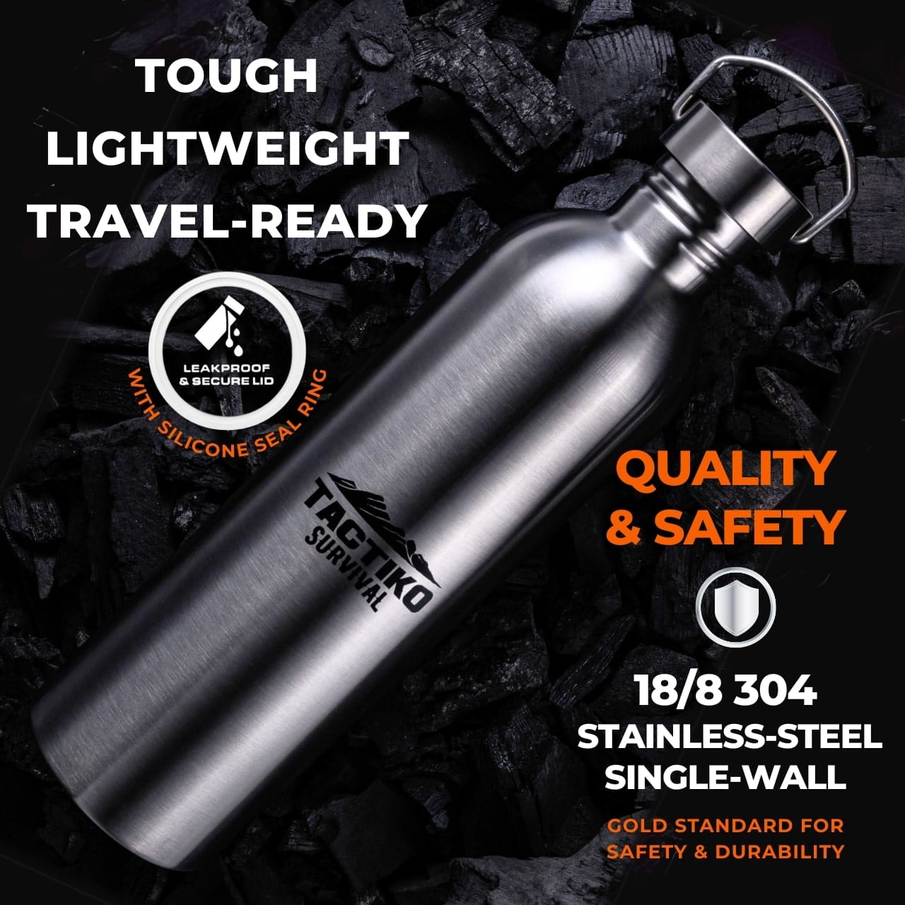 stainless steel bottle durable and lightweight