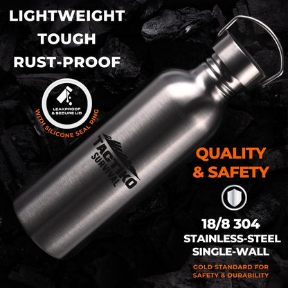 rust proof stainless steel bottle durable use