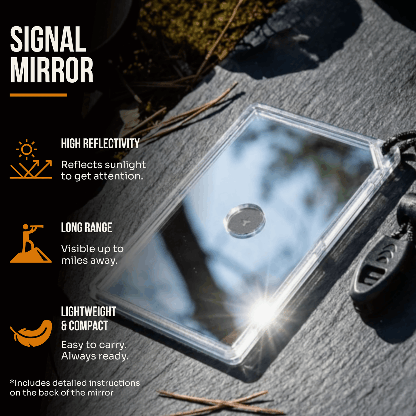 Compact Survival Signal Kit