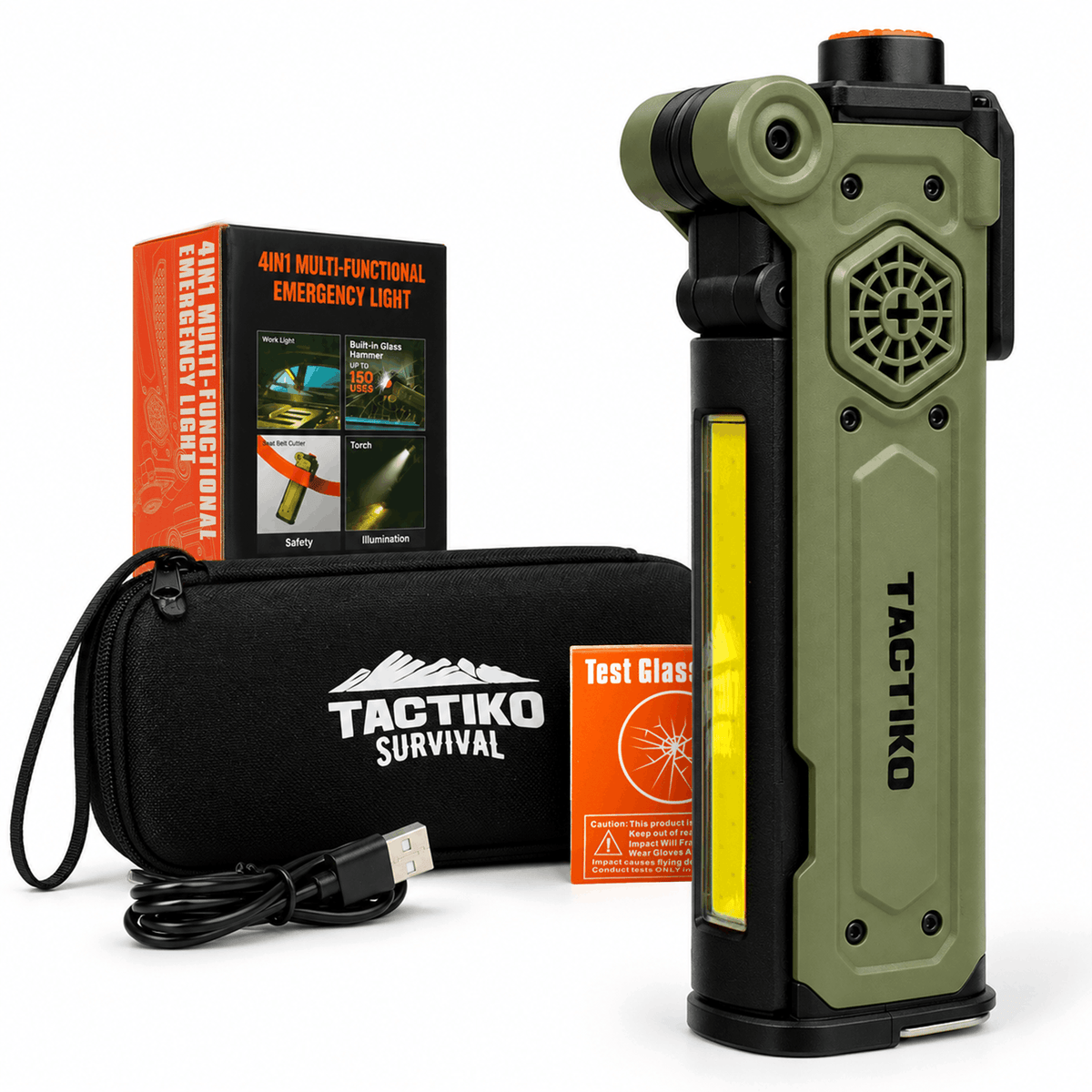 4-in-1 Car Safety Tool