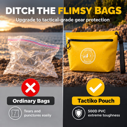 3L Splash-Resistant Gear Pouch (Yellow)