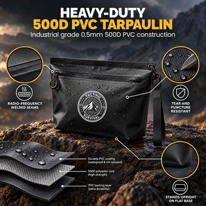 3L Splash-Resistant Gear Pouch (Black)