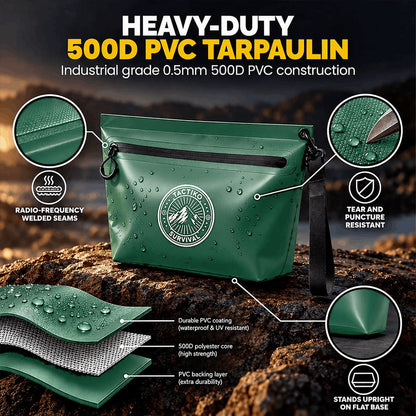 3L Splash-Resistant Gear Pouch (Green)