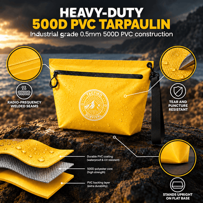 3L Splash-Resistant Gear Pouch (Yellow)