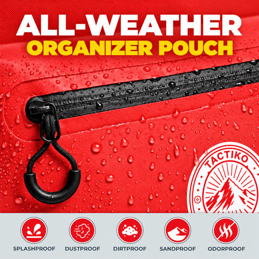 3L Splash-Resistant Gear Pouch (Red)