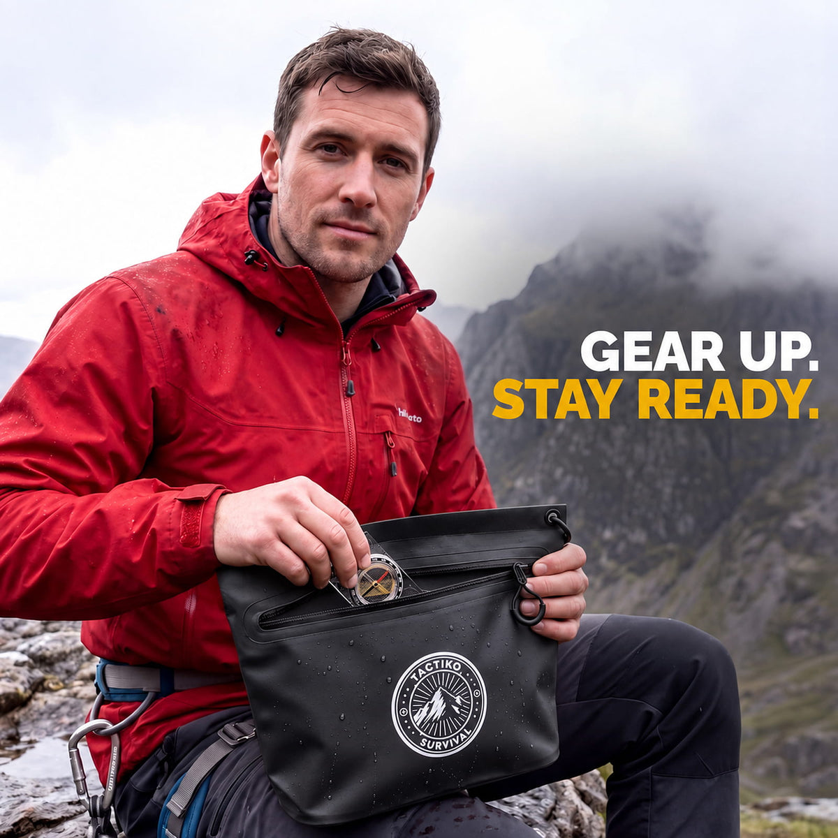 3L Splash-Resistant Gear Pouch (Black)