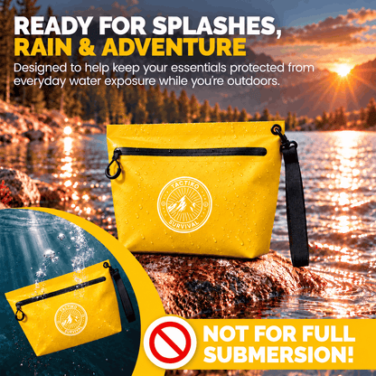 3L Splash-Resistant Gear Pouch (Yellow)