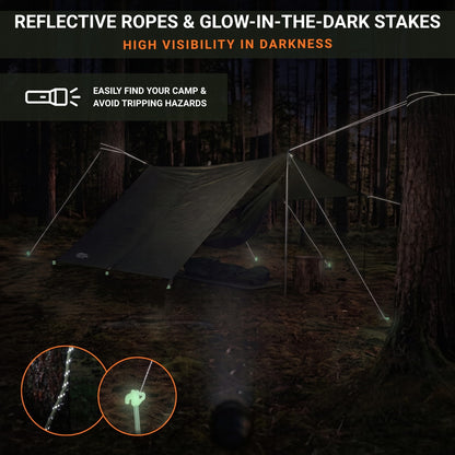 Waterproof Survival Tarp & Shelter