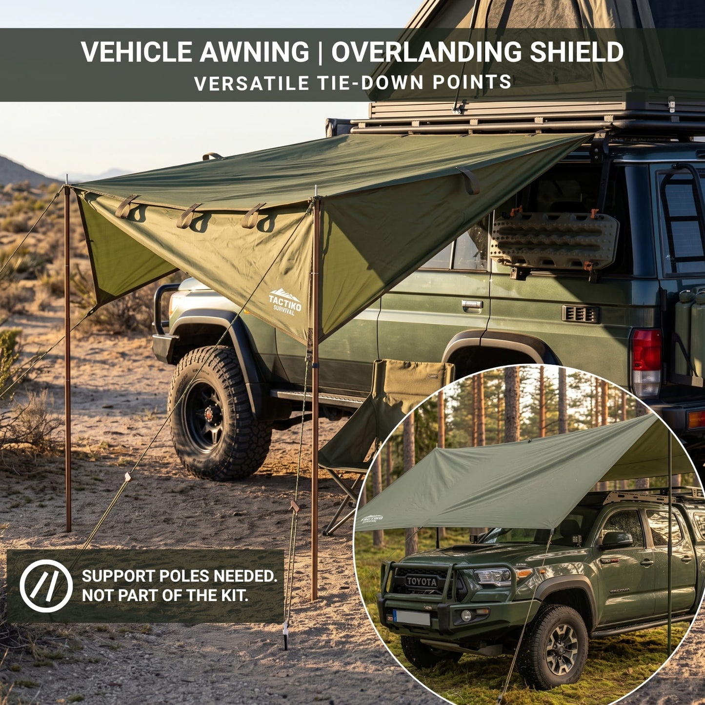 Waterproof Survival Tarp & Shelter