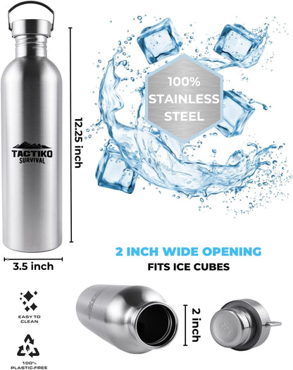 Boil Safe Stainless Steel Water Bottle (1500ml) - Camo