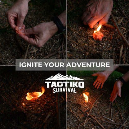 Weather-Resistant Fire Wax Putty