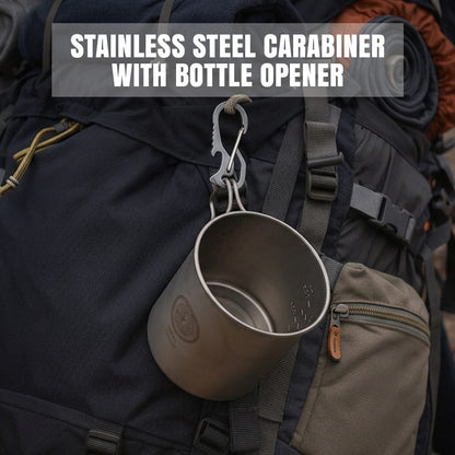 Titanium Camping Mug/Cook Pot (750ml)