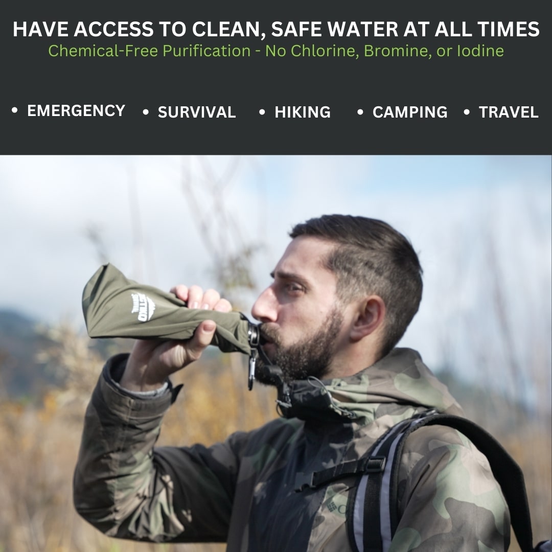 emergency water filter for disaster preparedness