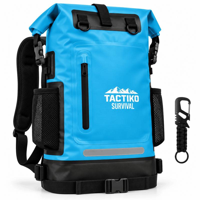 35L Waterproof Tactical Backpack (Ocean Blue)