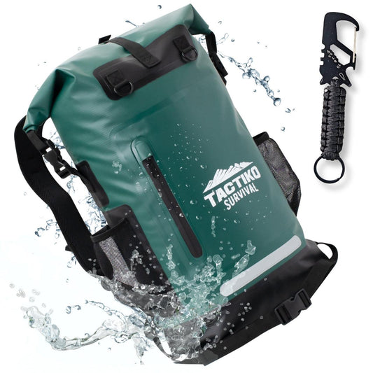 green dry bag with roll top heavy duty
